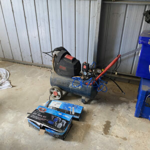 Air compressor pump needs new pull cord