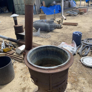 Family copper, flue and copper insert