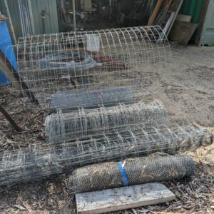 Fencing and garden wire