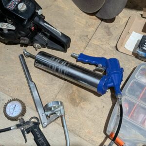 Grease gun - new with fittings