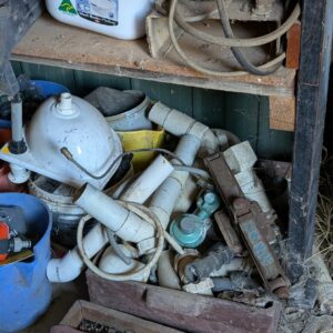 Asstd PVC plumbing fittings and hardware