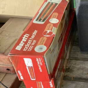 Radiant heaters new in boxes x 2