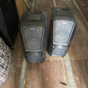 Sony stereo speakers