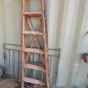 Wooden ladder