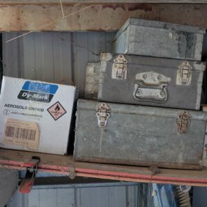 Asstd metal tool boxes x 7